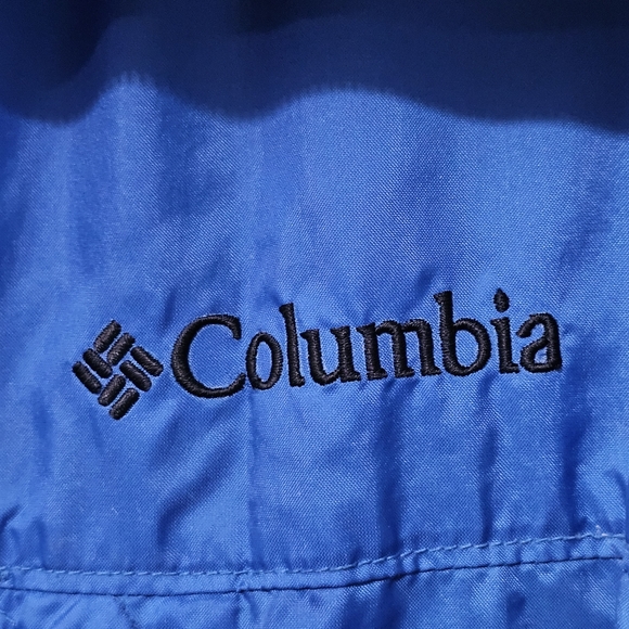 Columbia Blue Windbreaker Jacket - Picture 6 of 7